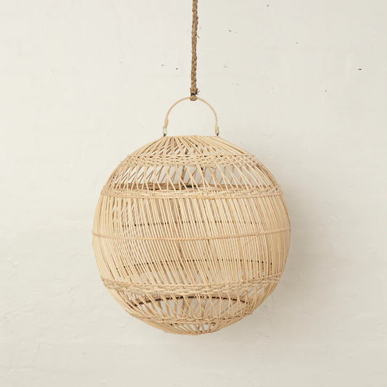 Anwen Rattan Ball Light Shade Natural - Pre Order