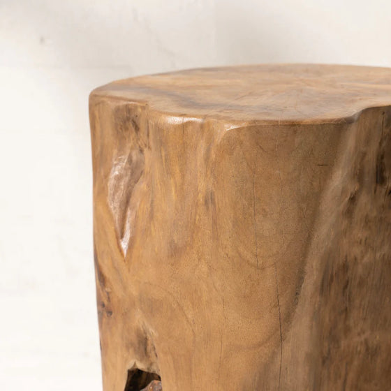 Hadi Natural Tree Stump Stool - Pre Order