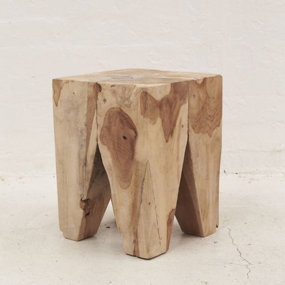 Rafi Peg Stool l Side Table - Pre Order (As featured on The Block)