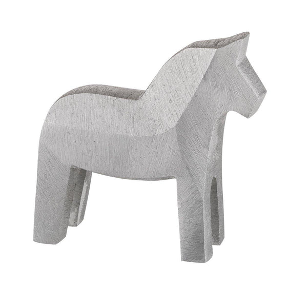 Dala Horse - Small Silver - Mosshead Trading Co