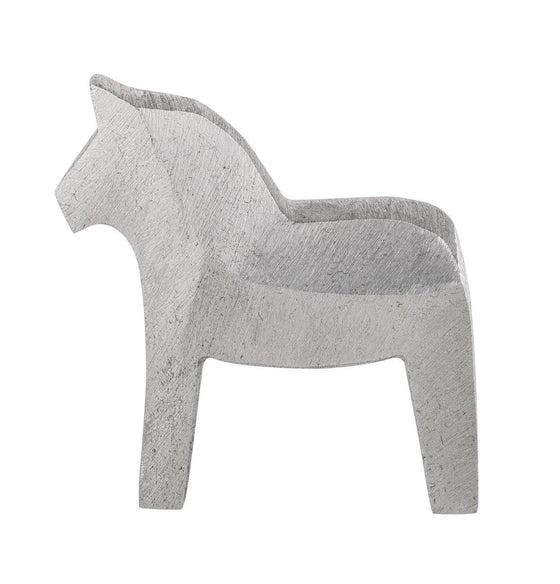 Dala Horse - Small Silver - Mosshead Trading Co