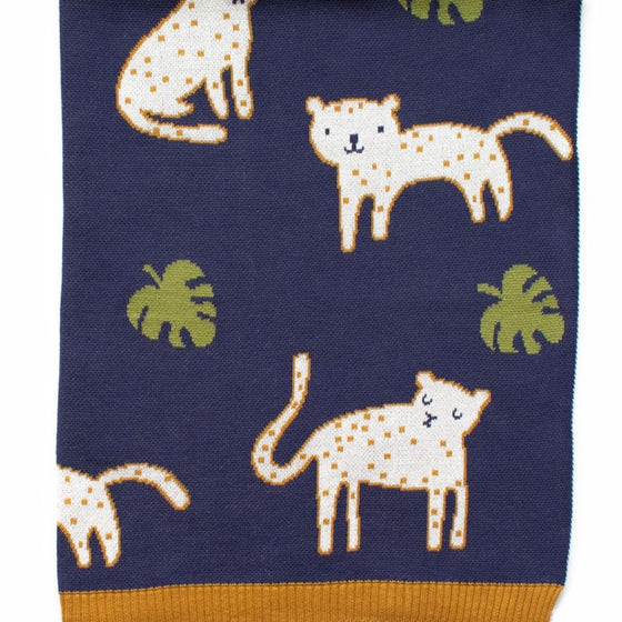 Indus Design Baby Blanket - Leopold Leopard