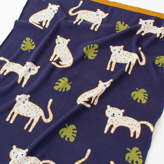 Indus Design Baby Blanket - Leopold Leopard