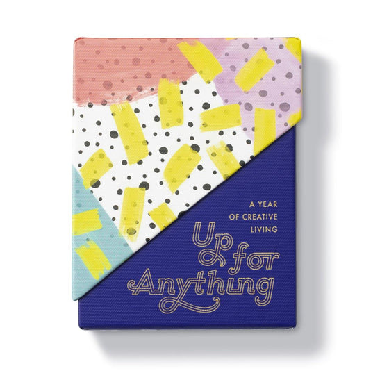 Activity Card Deck - Up For Anything - A Year Of Creative Living - Mosshead Trading Co