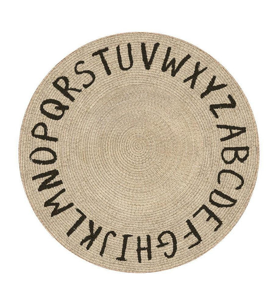 BEIJA FLOR- Kid Alphabet Round Vinyl Mat - Mosshead Trading Co