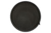 Burlap Round Tray - Large Black - Mosshead Trading Co