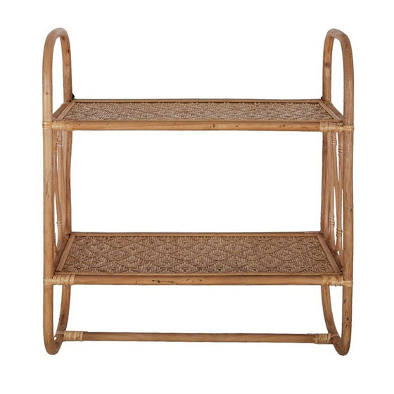 Oliana Rattan Wall Shelf - Mosshead Trading Co