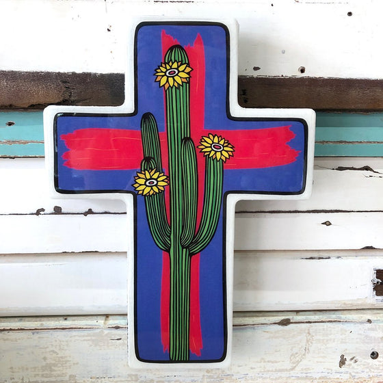 Saguaro Pop Cross - Small - Mosshead Trading Co