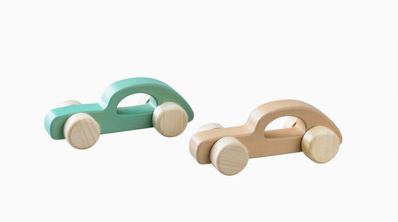 Calm & Breezy Wooden Car - Pale Blue - Mosshead Trading Co