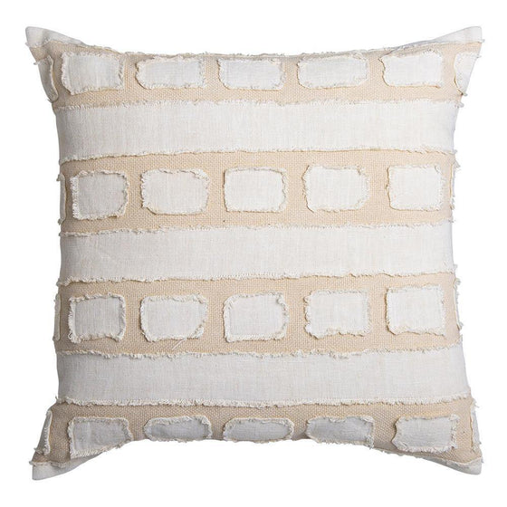 Tandall Cushion Ivory/Natural - Mosshead Trading Co