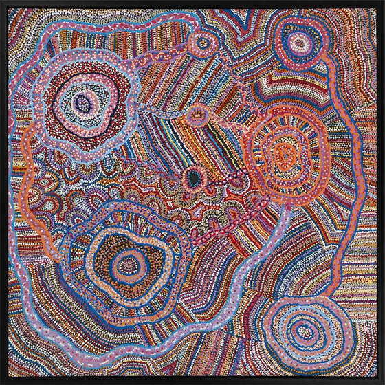 Ngapa Jukurrpa II Canvas Art Print