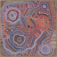  Ngapa Jukurrpa II Canvas Art Print