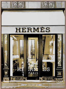  Hermes in Gold Canvas Art Print