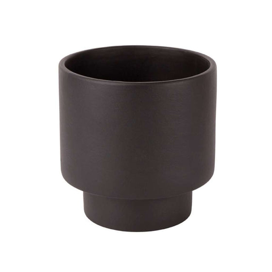 Podium Pot - Medium Black - Mosshead Trading Co