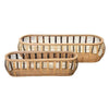 Bamboo Planters - Set of 2 - Mosshead Trading Co