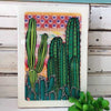 Maxi Woodblock - Cactus Sunset - Mosshead Trading Co