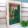 Maxi Woodblock - Cactus Sunset - Mosshead Trading Co