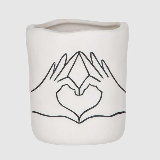 Love You Planter Pot - Mosshead Trading Co