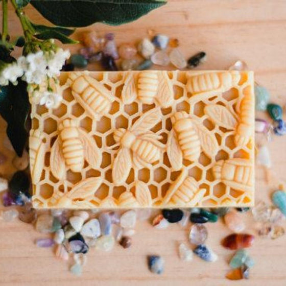 Natural Soap with Honey and Beeswax