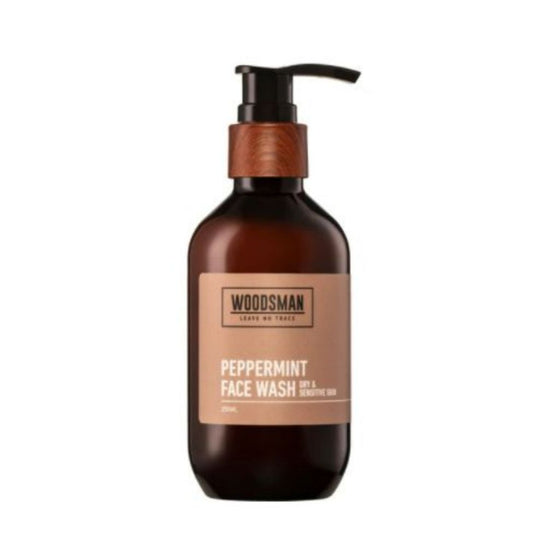 Woodsman Dry Or Sensitive Peppermint Face Wash