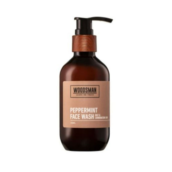 Woodsman Oily & Combination Peppermint Face Wash