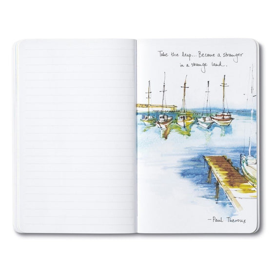 Journal Notebook - Take Me Far, Far Away