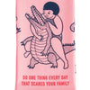 Vintage Inspired Dish Towel - 'Scare your family'