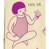 Vintage Inspired Tea Towel - 'F*ck 'Em'