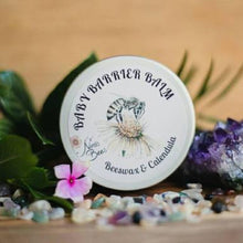  Organic Baby Barrier Balm with Beeswax and Calendula.