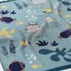 Indus Design Baby Blanket - Under the Sea Blue