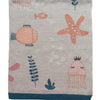 Indus Design Baby Blanket - Under the Sea Pink