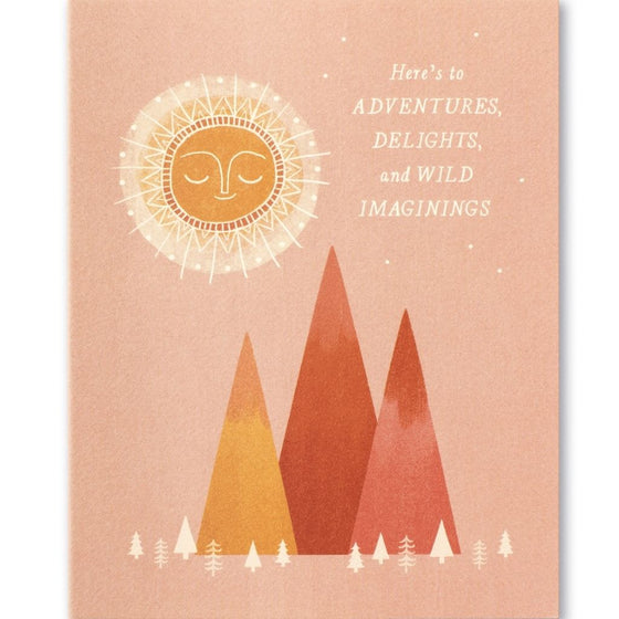 Adventures, Delights, and Wild Imaginings - Card