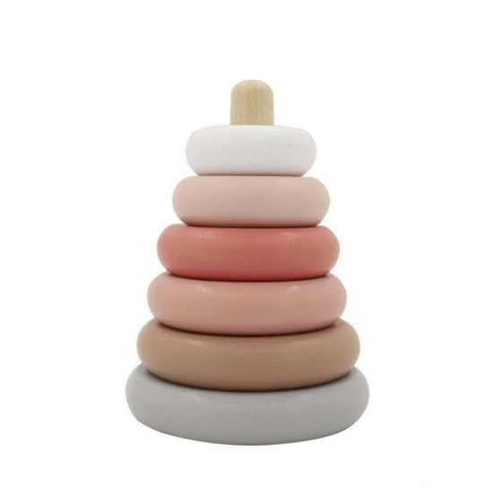 Calm & Breezy Stacking Tower - Pastel Pinks