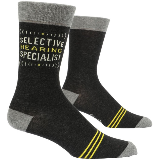 'Selective Hearing Specialist' - Men's Socks