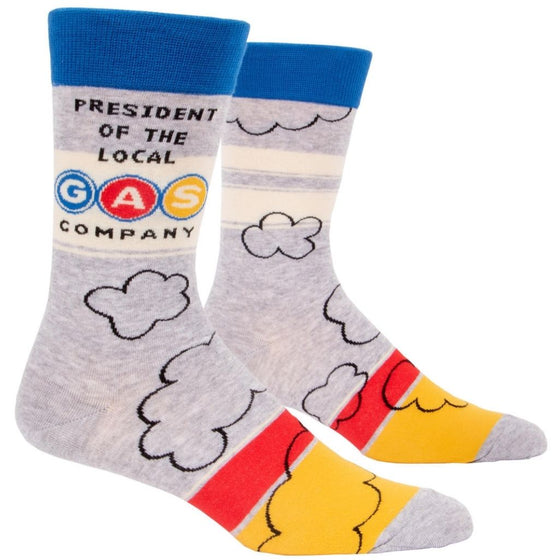 'President of The Gas Company' - Men's Socks