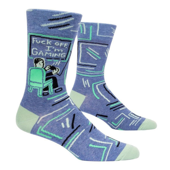 Fuck Off I'm Gaming - Men's Socks