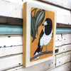 Butcher Bird Woodblock - Large