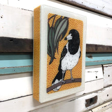  Butcher Bird Woodblock - Medium