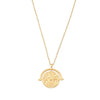 Tobie Coin Necklace Gold - Jolie & Deen