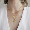 Tobie Coin Necklace Gold - Jolie & Deen