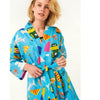 Aussie icons Linen Bath Robe