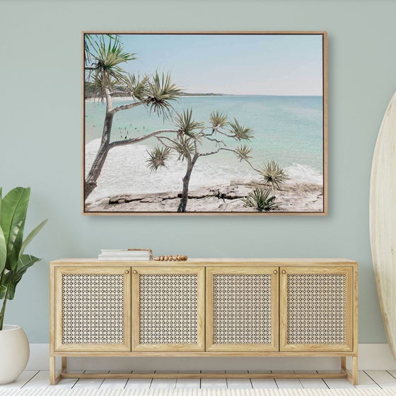 Pandanus in Paradise Canvas Art Print