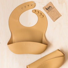  Silicone Bib - Tan