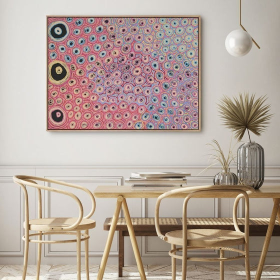 Mina Mina Jukurrpa II Canvas Art Print