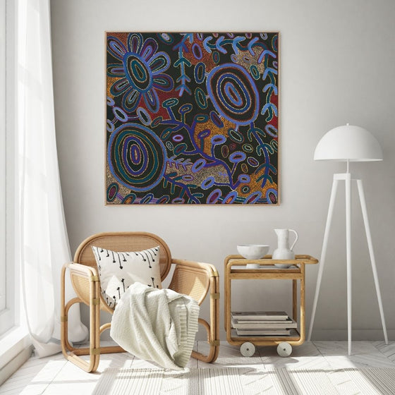 Warlukurlangu Jukurrpa Canvas Art Print