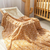 Organic Swaddle - Banksia Caramel