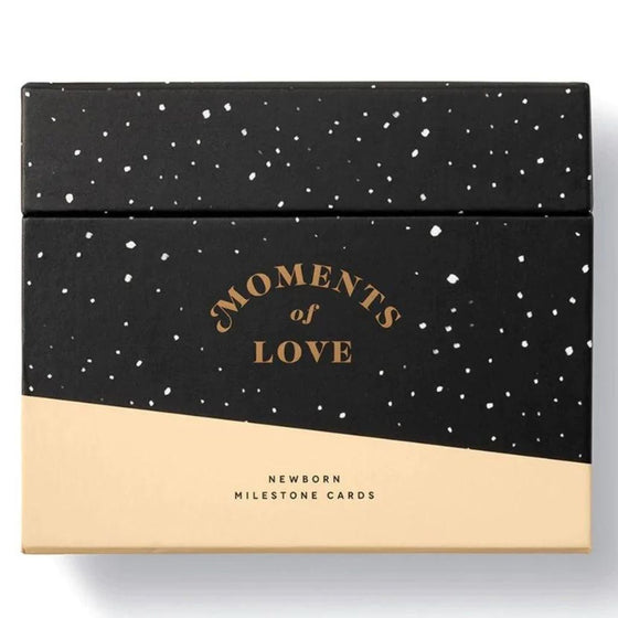 Moments of Love - Newborn Milestone Cards