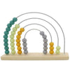 Calm & Breezy Rainbow Abacus - Pale Greens