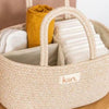 Cotton Rope Nappy Caddy Organiser