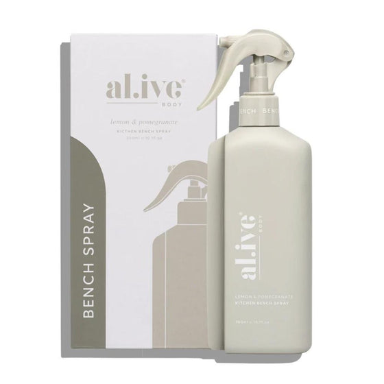 Al.ive Kitchen Bench Spray - Lemon & Pomegranate